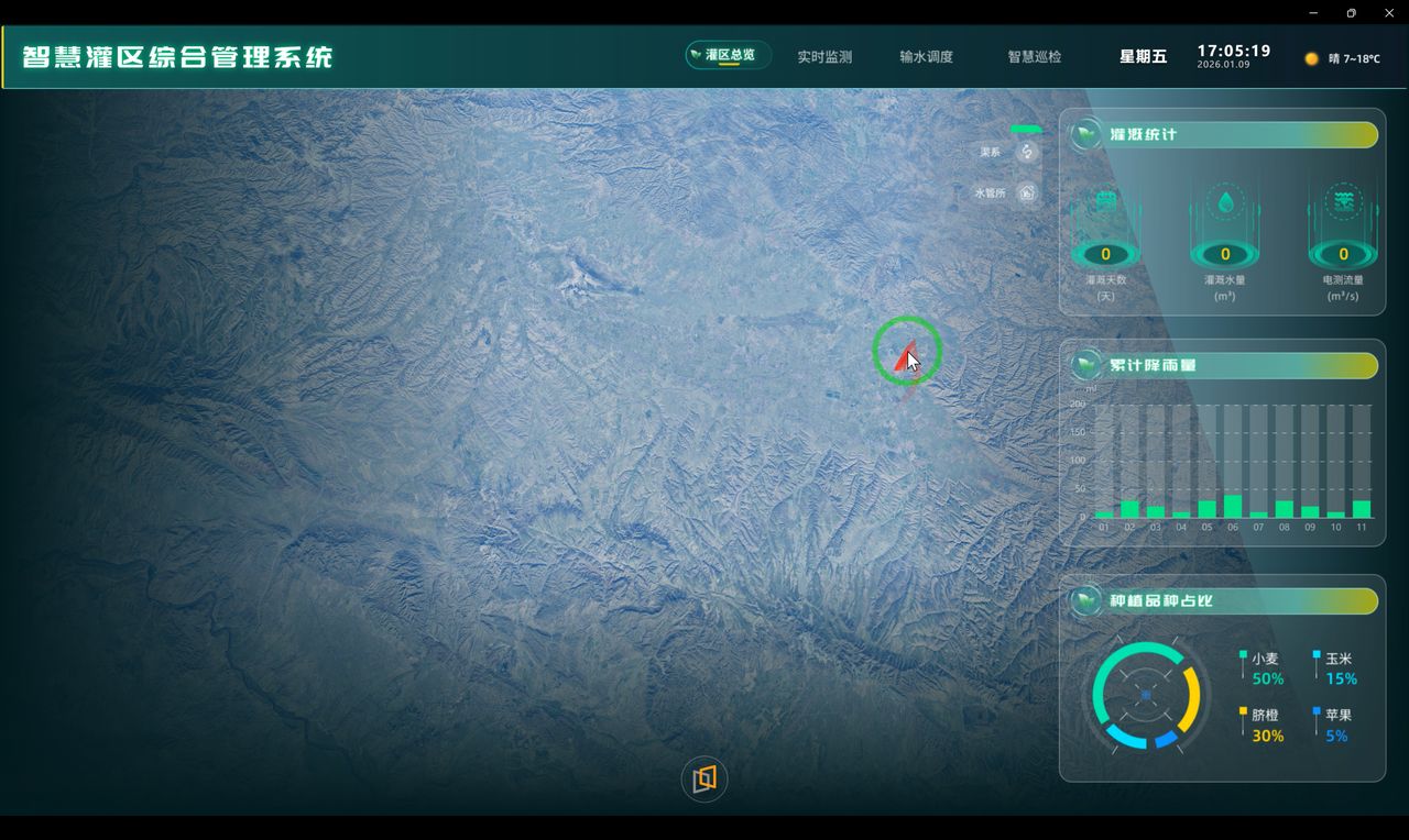 智慧灌区（基础版） 界面
